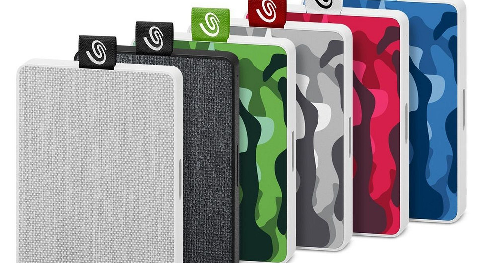 Seagate представила накопители One Touch SSD Special Edition с уникальным дизайном