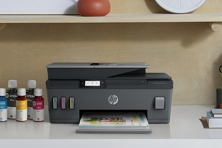 Обзор струйного МФУ c СНПЧ HP Smart Tank 615: как печатать дешево