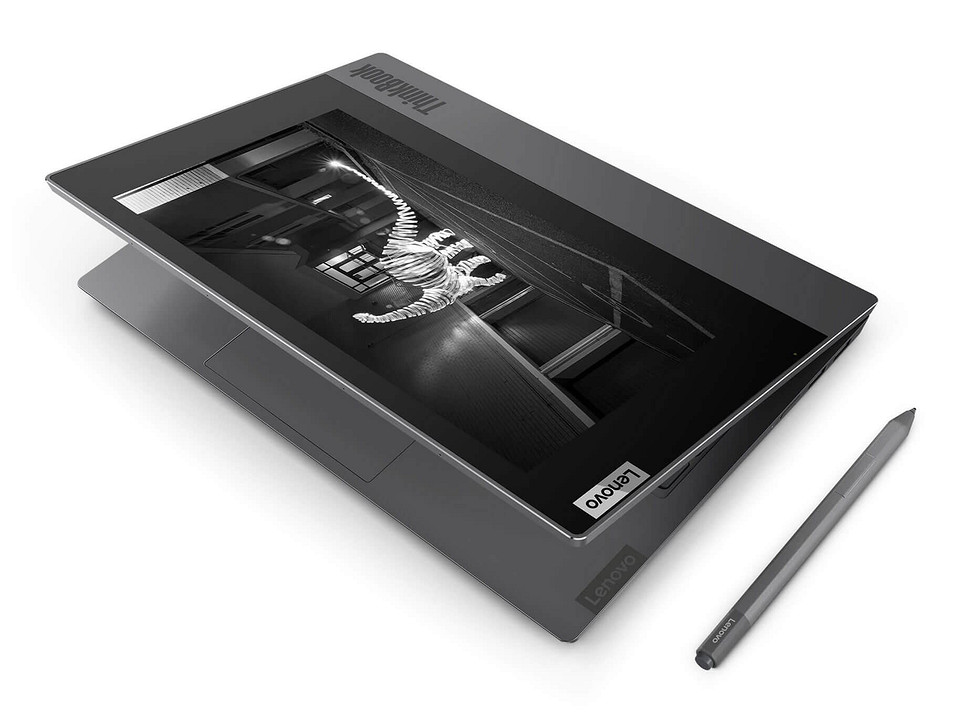 Ноутбук Lenovo ThinkBook Plus с двумя дисплеями появится в продаже этой весной