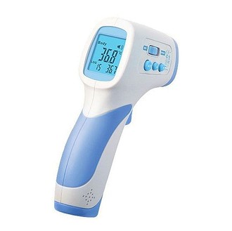 Инфракрасный термометр используется для дистанционного измерения температуры тела. Часть 1