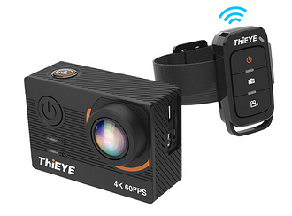 Более бюджетный вариант экшн-камеры с очень хорошим качеством видео — модель ThiEye T5 Pro. Эта камера имеет отличный широкоугольный объектив и матрицу с возможностью съемки в настоя...