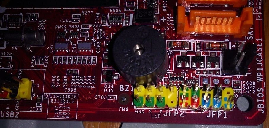 Как подключить переднюю панель компьютера к материнской плате