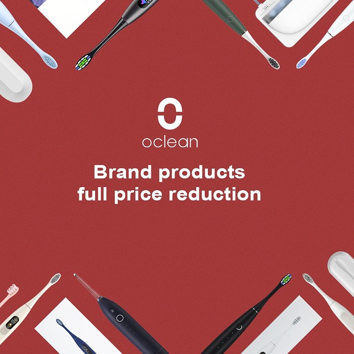 Oclean: новый бренд технологичных и доступных зубных щеток