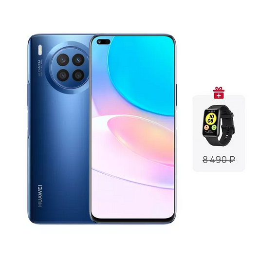 Huawei Nova 8i уже можно заказать в России — Snapdragon 662, 64 Мп, 4300 мА*ч