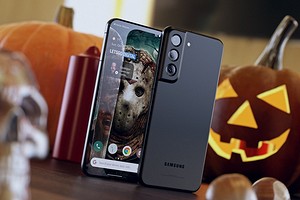 Потрясающие изображения Samsung Galaxy S22 в честь Хэллоуина
