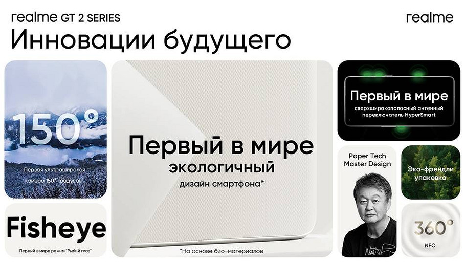 Realme GT 2 Pro представят 4 января — премиальный дизайн и флагманская начинка