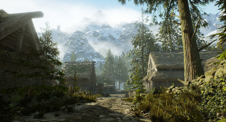 Вот так бы выглядела The Elder Scrolls V: Skyrim, если бы ее выпустили в 2021 году и на движке Unreal Engine 5