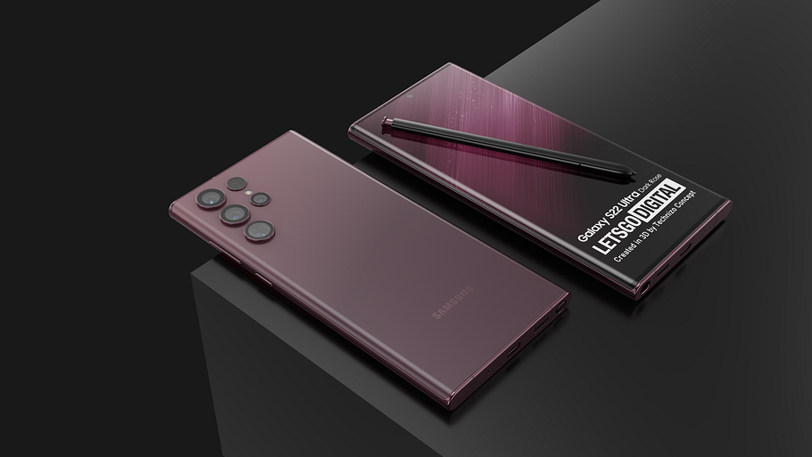 Samsung Galaxy S22 Ultra показали на качественных рендерах — один из самых интересных флагманов 2022 года