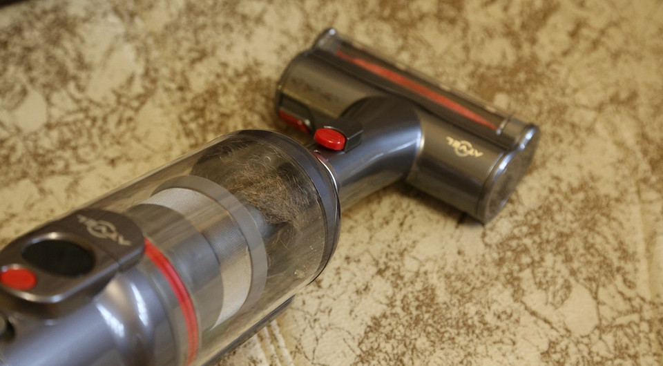 Обзор беспроводного пылесоса Atvel G9: мощный двигатель и суперщетка