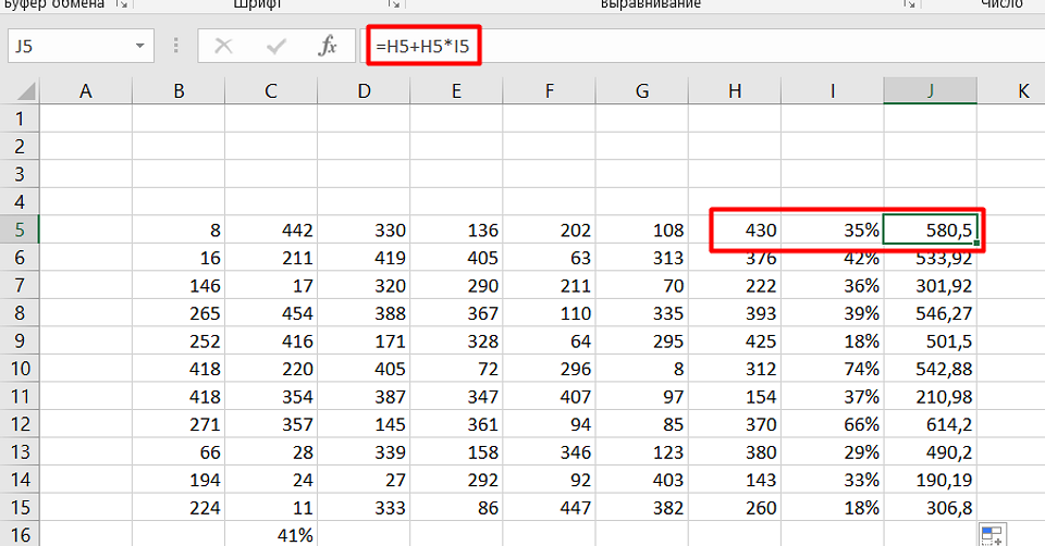 Формула расчета процентов в Excel. 7 практических примеров