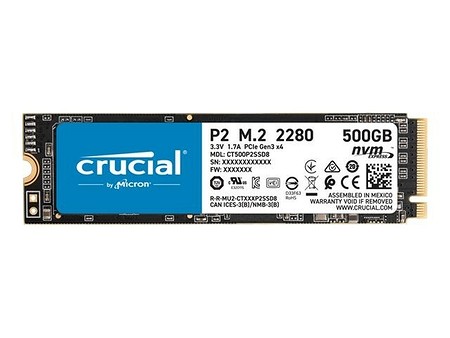 Crucial P2 500GB (CT500P2SSD8)