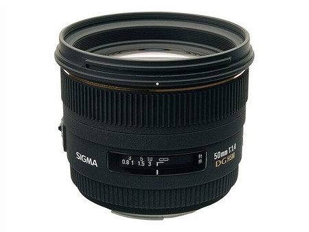 Sigma 50 mm f/1,4 EX DG HSM