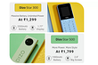 От 1250 рублей: представлены первые телефоны нового доступного бренда Dizo