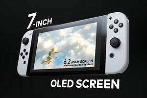 Nintendo анонсировала портативную консоль Switch с 7-дюймовым OLED-экраном