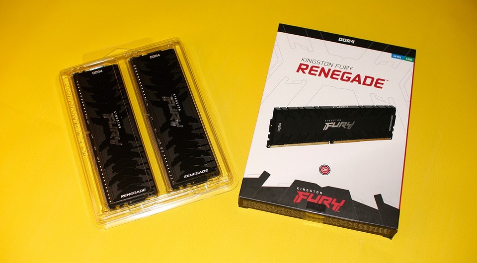 Тест комплекта оперативной памяти Kingston FURY Renegade 32GB DDR4-3600