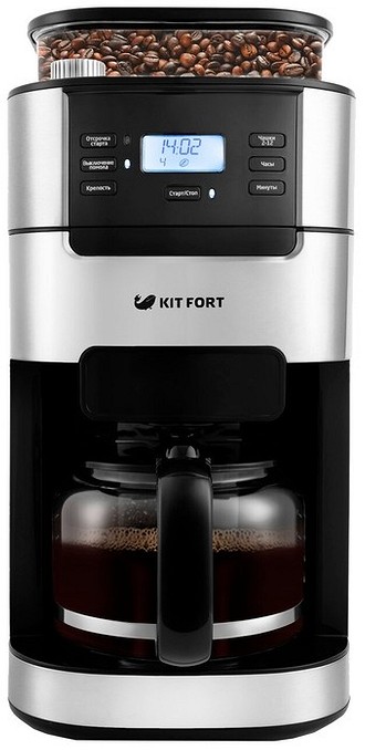 Самая дорогая капельная кофеварка в рейтинге 2021 года - модель Kitfort KT-720 стоит около 11 000 рублей. В отличие от других моделей, в ней можно использовать не только молотый кофе, но...