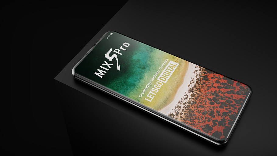 Опубликованы качественные рендеры суперфлагмана Xiaomi Mix 5 Pro — его выпустят вместо Xiaomi 12 Ultra