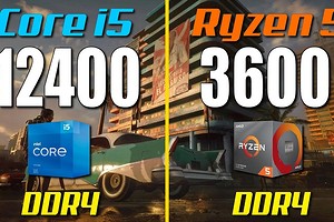 Процессоры Intel Core i3-12100F и AMD Ryzen 5 3600 сравнили в 8 современных играх — какой круче для геймера?