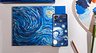 Это искусство: смартфон ZTE раскрасили в стиле картины Ван Гога «Звездная ночь»