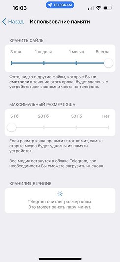 Как очистить кэш на айфоне: в Telegram, браузере и других приложениях 