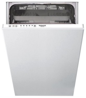 Следующая модель в топе встроенных посудомоечных машин 45 см - Hotpoint-Ariston HSIE 2B0 C. Она также отлично подойдет для небольшой кухни, на которой нет возможности установить широкую п...