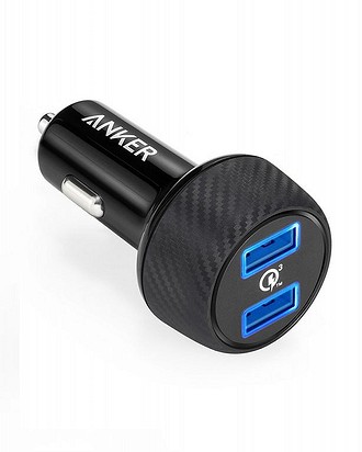 Из моделей с двумя портами и поддержкой Quick Charge можно взять Anker Power Drive Speed 2. Это устройство может выдавать по 19,5 Вт на каждый из каналов, то есть обеспечивать б...