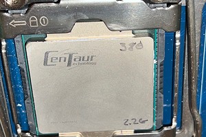 Обнаружен Centaur CNS — последний x86-процессор VIA Technologies, который так и не поступил в продажу