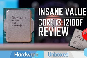 Бюджетный процессор Intel Core i3-12100F протестировали в играх, приложениях и бенчмарках — шикарный «камень»