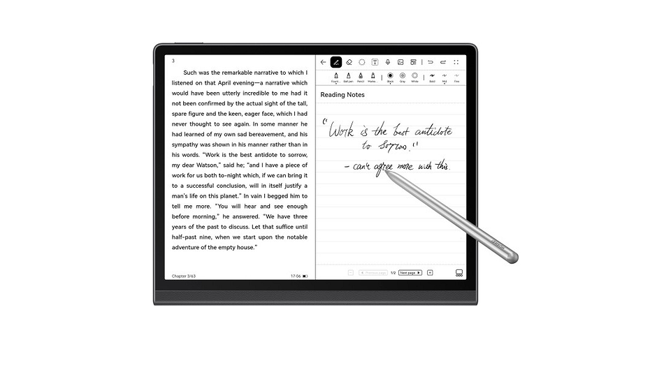 Самая крутая читалка или планшет с E Ink-экраном Huawei представила необычный гаджет MatePad Paper