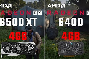 Бюджетные Radeon RX 6500 XT и Radeon RX 6400 сравнили в 8 современных AAA-играх
