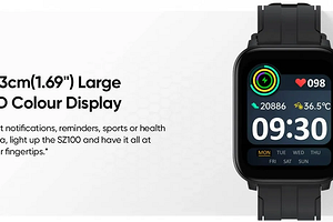 Смарт-часы realme Techlife Watch SZ100 получили защиту IP68 и датчик температуры всего за 32 доллара