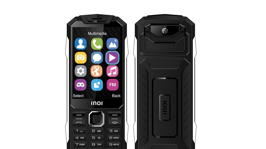 Российский кнопочный телефон Inoi 354Z получил огромный аккумулятор и экран как у старого iPhone