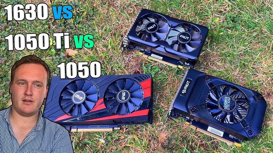 Бюджетную GeForce GTX 1630 сравнили с GeForce GTX 1050 и GeForce GTX 1050 Ti в современных играх