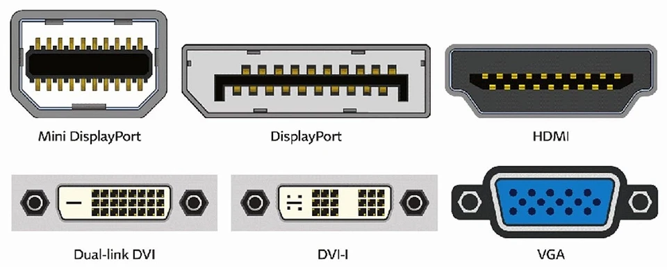 Как подключить монитор к компьютеру Как подключить монитор к компьютеру