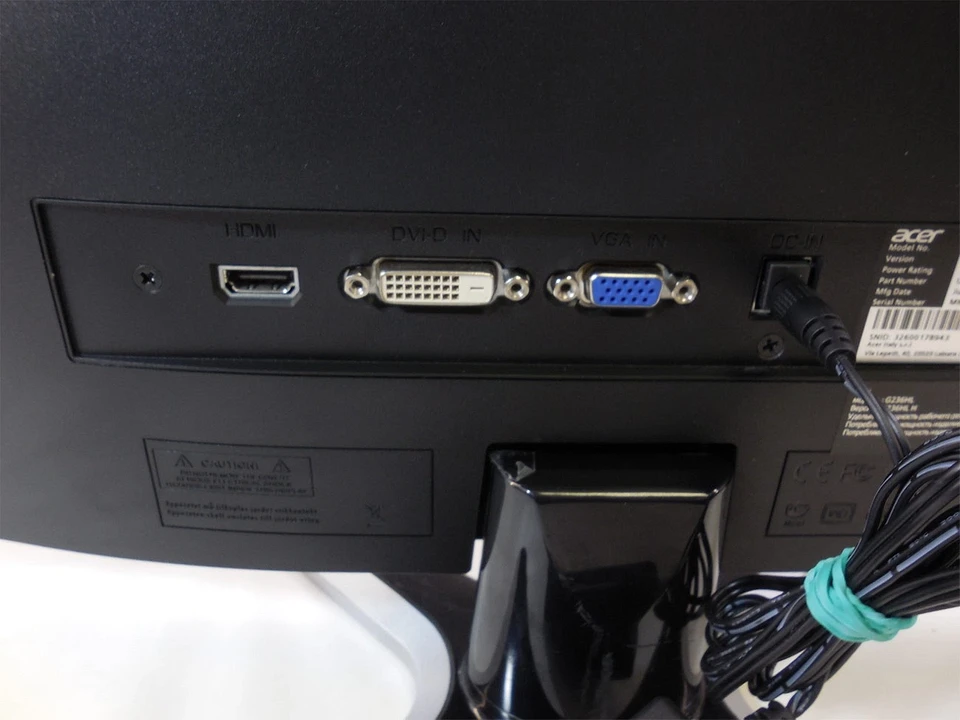 Как подключить монитор к компьютеру Как подключить монитор к компьютеру