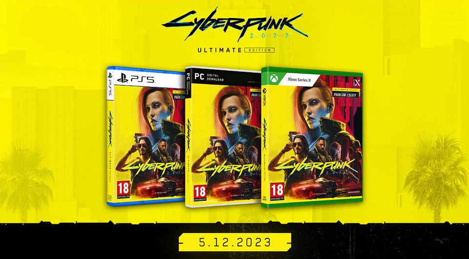 CD Projekt Red анонсировала «Cyberpunk 2077: Полное издание» для PS5, Xbox Series и ПК