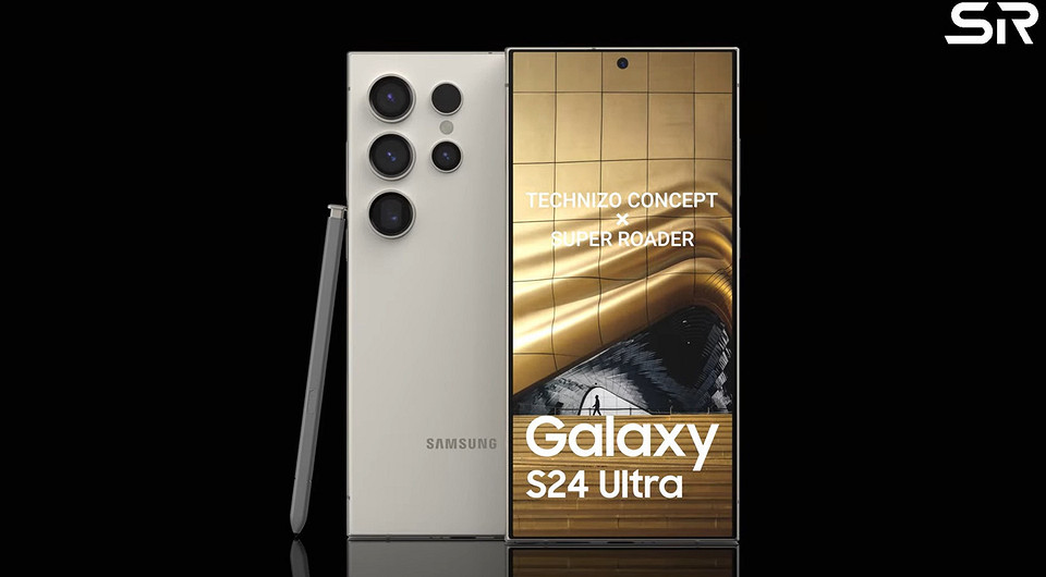 Инсайдер сравнил рамки экранов флагманских смартфонов Samsung Galaxy S24 Ultra и S23 Ultra