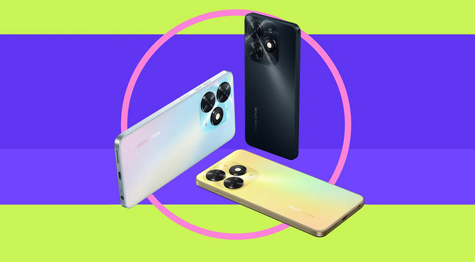 Представлен недорогой смартфон Tecno Spark 20C с интересными расцветками и хорошей камерой