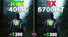 Видеокарту Radeon RX 6700 XT сравнили с GeForce RTX 4060 в 10 играх в 1080p