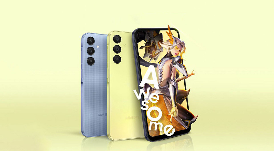 Samsung представила сразу три недорогих смартфона Galaxy A15, Galaxy A15 5G и Galaxy A25 5G