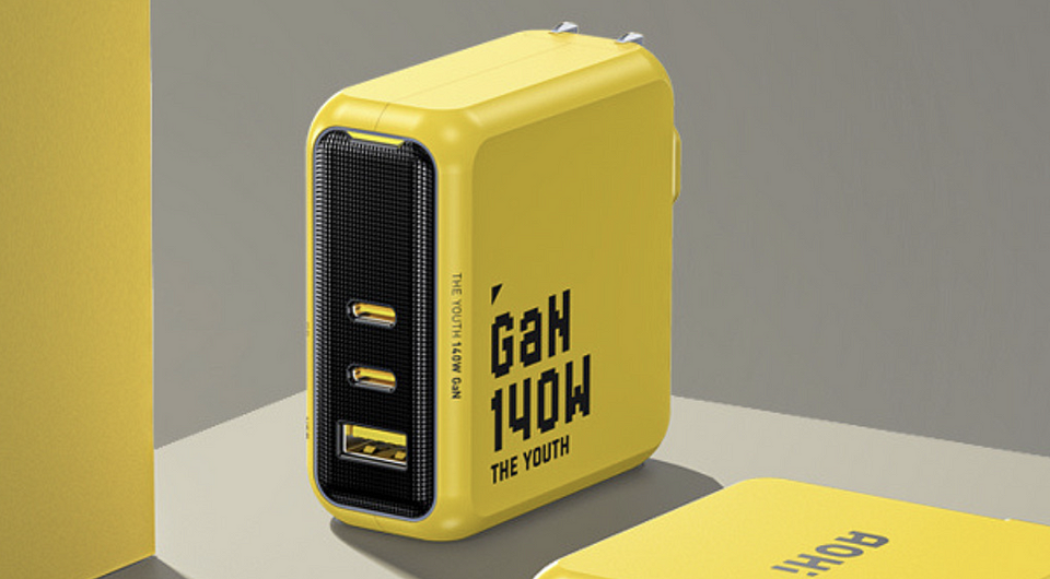 Выпущен зарядник AOHi Youth Edition GaN на 140 Вт за $27 — молодежный дизайн, PD 3.1, 140 Вт