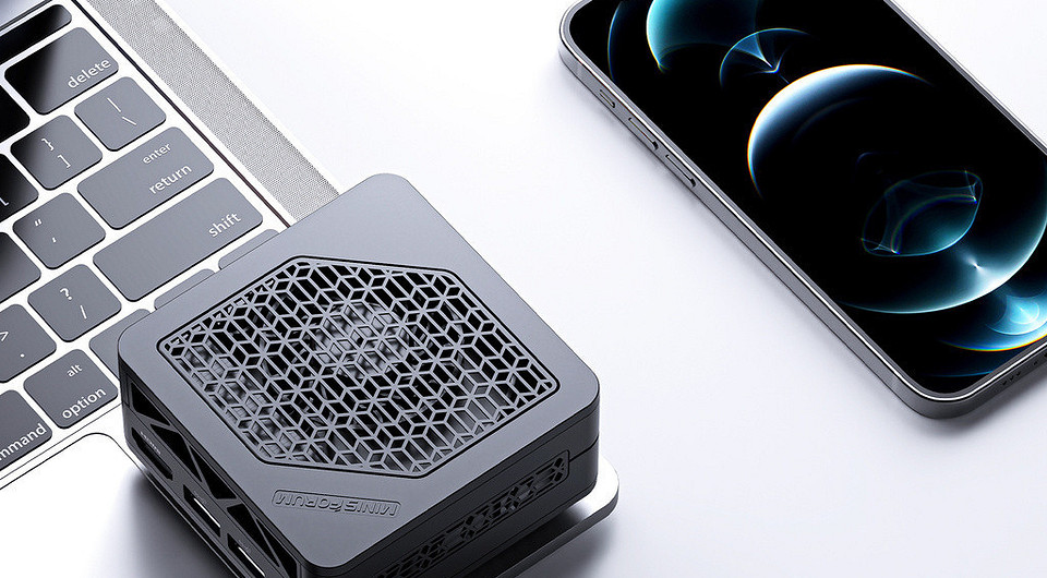 Представлен игровой мини-ПК MINISFORUM Mercury EM780, который меньше смартфона