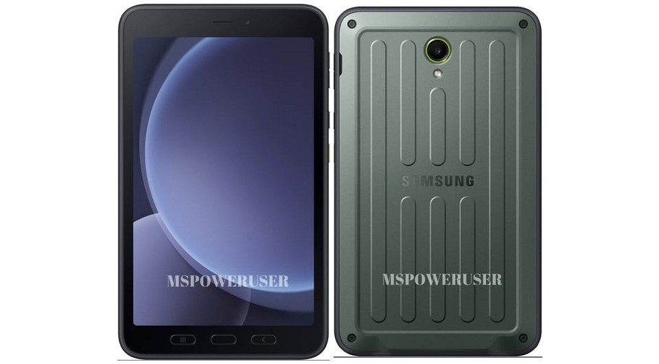 Защищённый планшет Samsung Galaxy Tab Active 5 показали на рендерах