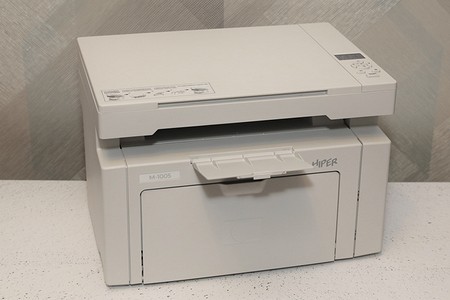 Обзор лазерного МФУ «три в одном» для дома и офиса HIPER M-1005