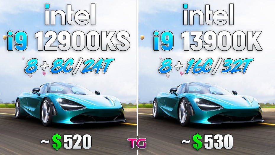 Intel Core i9-13900K сравнили с Intel Core i9-12900KS в играх  битва крутых процессоров Intel
