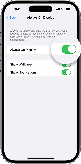 Режим Always-On-Display (всегда включенный дисплей), доступный ранее только на смартфонах с операционной системой Android, подразумевает, что на заблокированный экрана выводятся время, си...