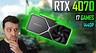 GeForce RTX 4070 протестировали в 17 играх — то, что надо для 2K