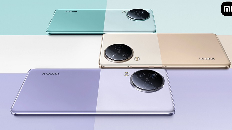 Анонсирован двухцветный селфи-смартфон Xiaomi Civi 3 среднего уровня  фронтальная камера на 3232 Мп, Dimensity 8200 Ultra и 120 Гц