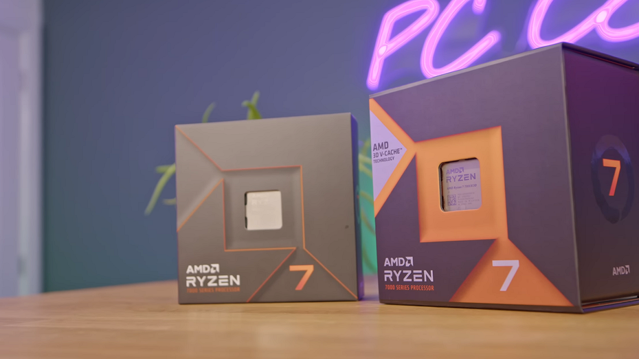 Процессоры AMD Ryzen 7 7700X и AMD Ryzen 7 7800X3D сравнили в ААА-играх  какой купить