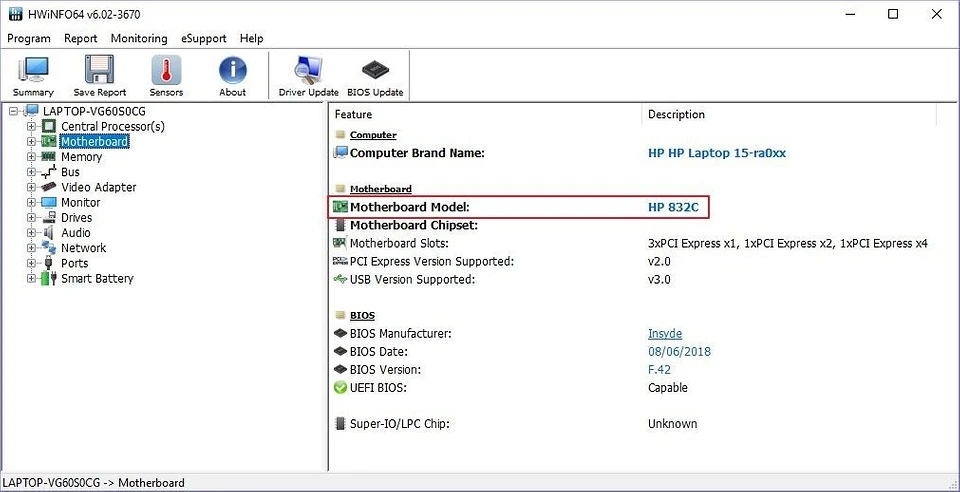Как узнать материнскую плату: 7 простых способов Как узнать материнскую плату: 7 простых способов